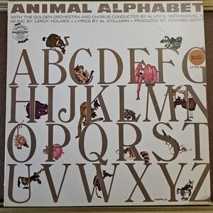 Animal Alphabet Vinyl Record LP 196 Golden Records